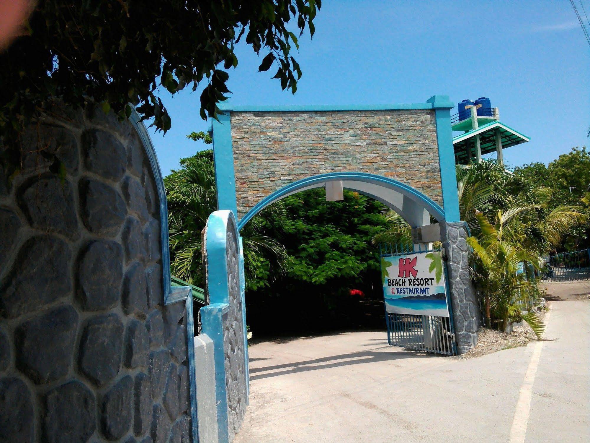 Hk Beach Resort And Restaurant Moalboal Bagian luar foto