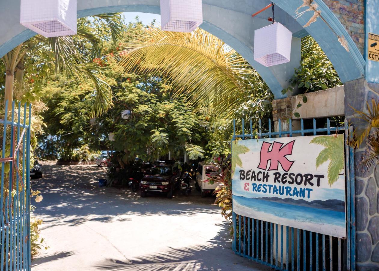 Hk Beach Resort And Restaurant Moalboal Bagian luar foto
